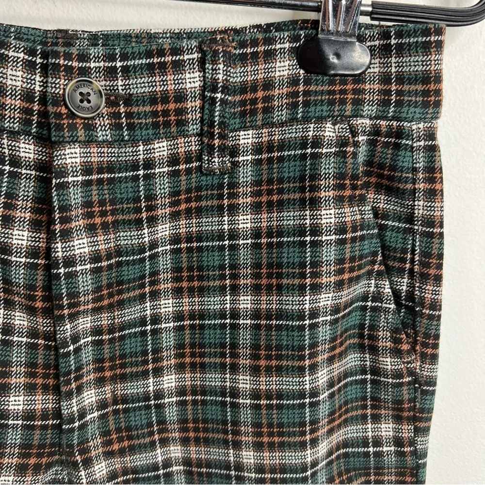 American Eagle Outfitters Pants Plaid Hi-Rise - Picture 6 of 17